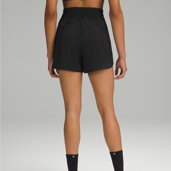 Track That Mid-Rise Lined Short 5" In Black - Picture 3 of 9